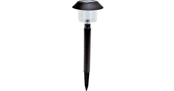 Solarna vrtna LED lampa plastična 600 mAh