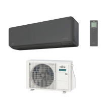Fujitsu Super Eco Inverter 4.2 kW  - ASEH14KMCGB/AOEH14KMCG - Wi-Fi, Crna