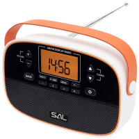 Radio prijemnik SAL, AM / FM, alarm, LCD zaslon