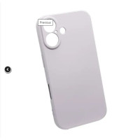  MASKICA +CLASS SILICONE EDGE ZA APPLE IPHONE 16 LILA