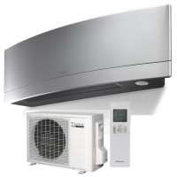 Klima uređaj DAIKIN Emura FTXJ50AS/RXJ50A, 4.8 kW, Inverter, WiFi, srebrna