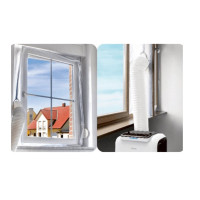 Izolacija prozora za mobilnu klimu, Home, WSL 4 duljina 4 met.